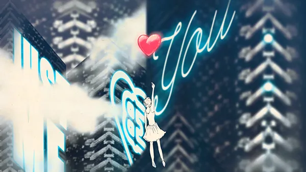 Emilie Simon 'I Call It Love' lyrics video; opening title frame