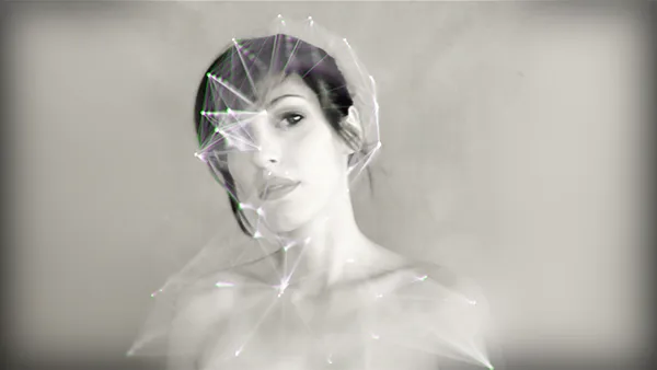 Jenn Ayache 'Forteresse' lyrics video; animated typography synced to the vocal, After Effects